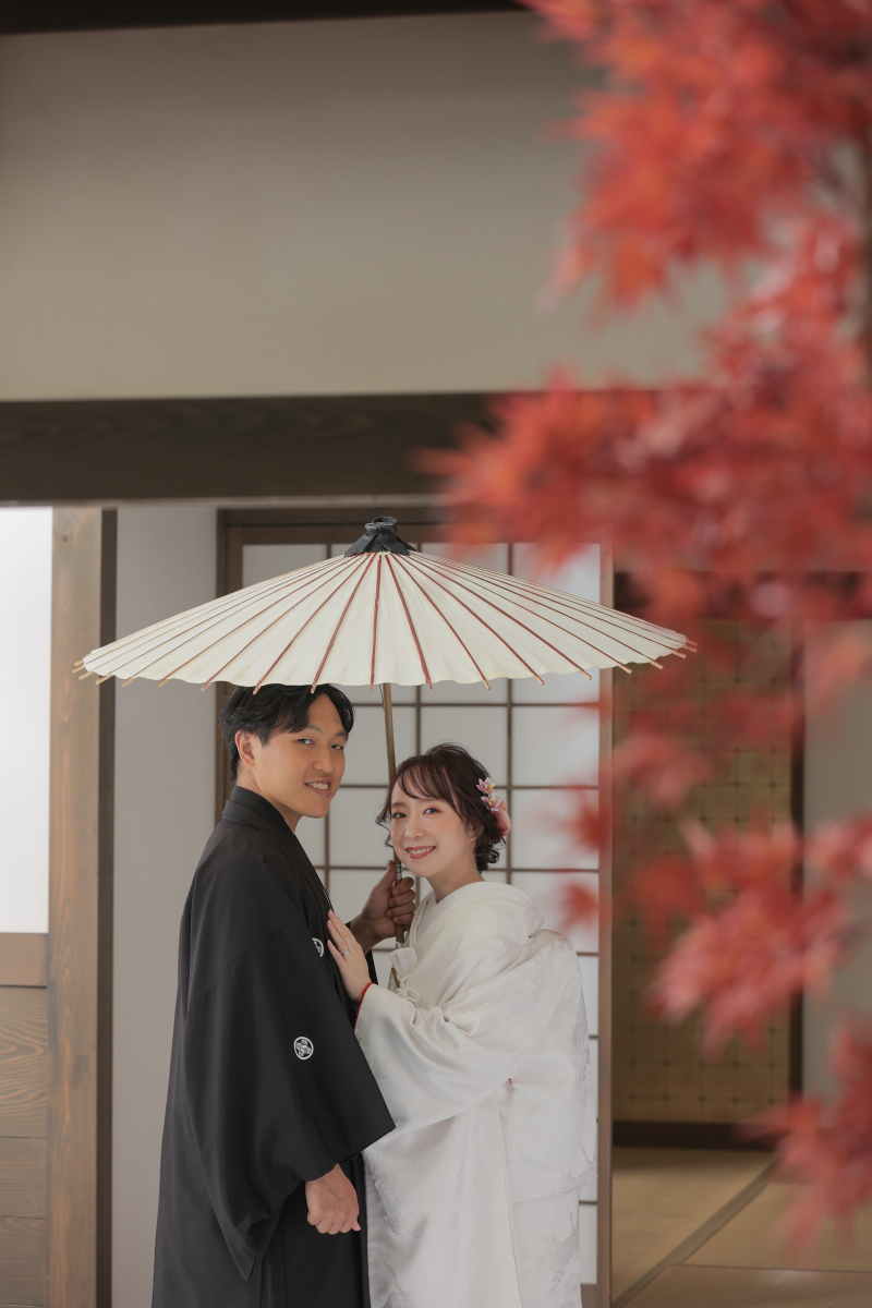 お庭✖️紅葉