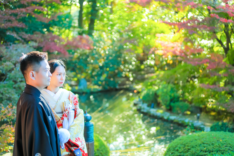 自然な雰囲気のお二人。