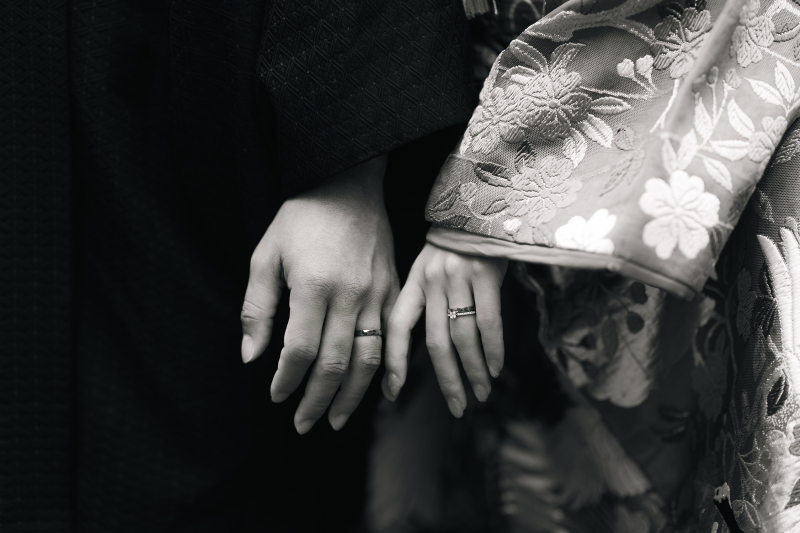 モノクロにすることでおしゃれな雰囲気が漂います