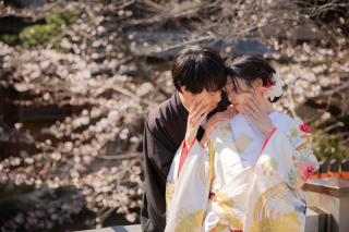 2着の衣装で春を感じに