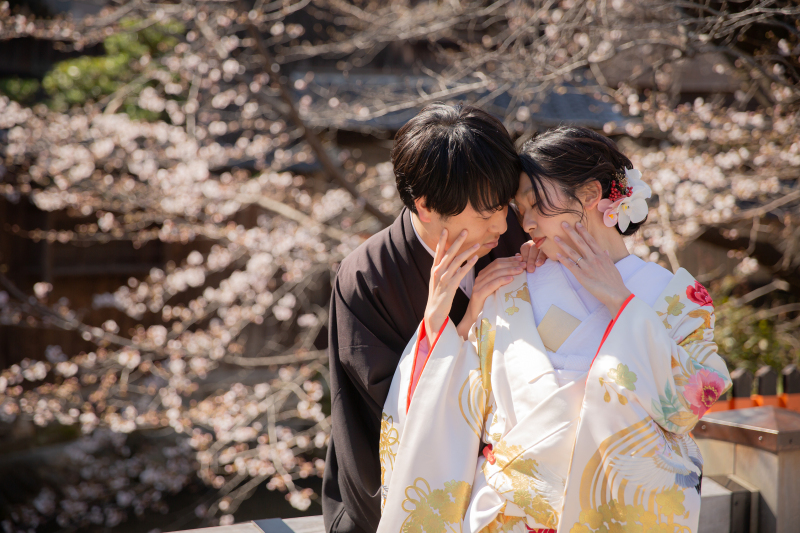 2着の衣装で春を感じに