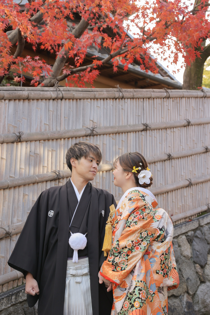 滑り込み紅葉！