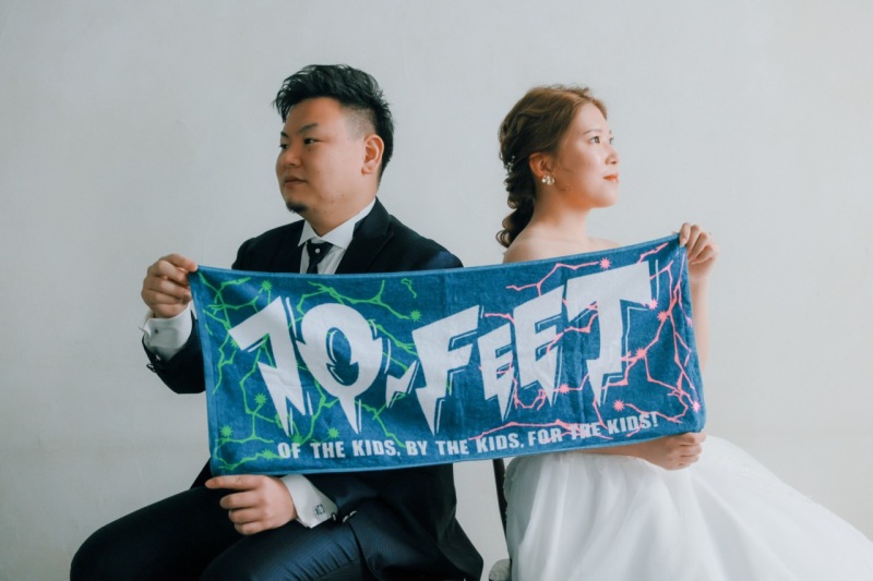 お二人のオリジナルのお写真を