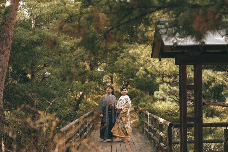 しっとりと、自然の中で…