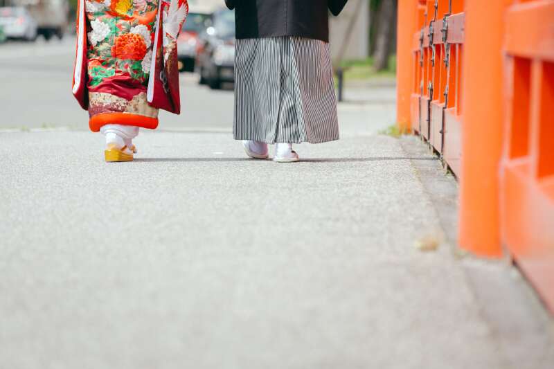 足元のショットも!