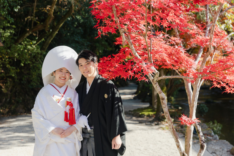 最後は紅葉の近くで