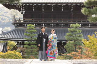 お二人のこだわりの詰まった「金戒光明寺」♡