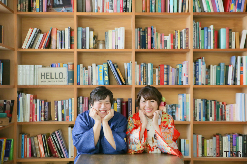 ハウススタジオで和装