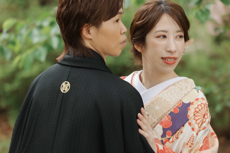 緑に囲まれて。