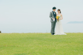 マイアミ浜洋装ロケ