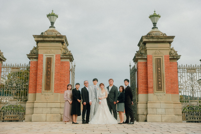 撮影の最後には、ご家族も加わって