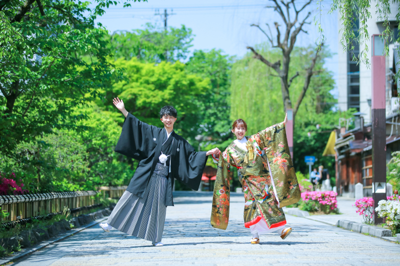 おふたりらしく笑顔いっぱいで！