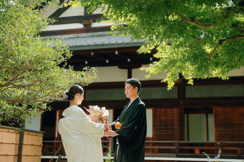 自然豊かな庭に出ていただきました