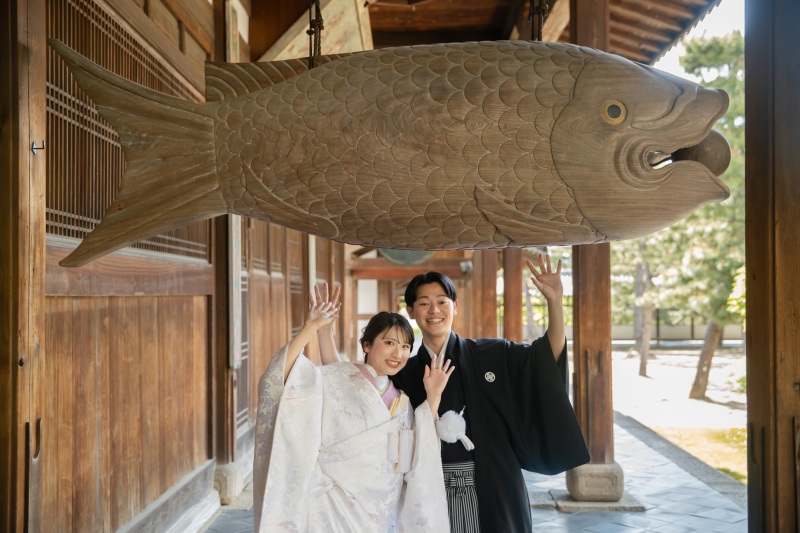 お二人でわっしょいポーズ！