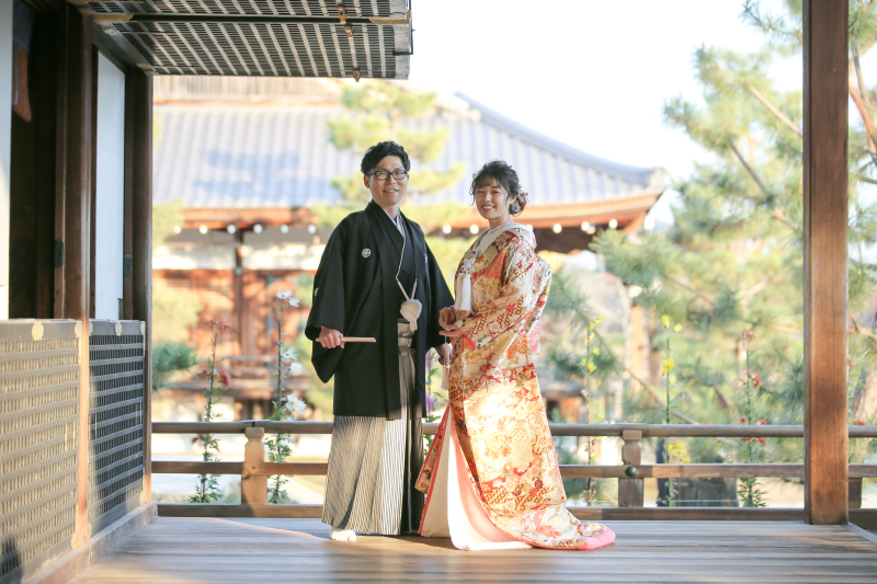 趣ある日本建築でのフォトウェディングができます。