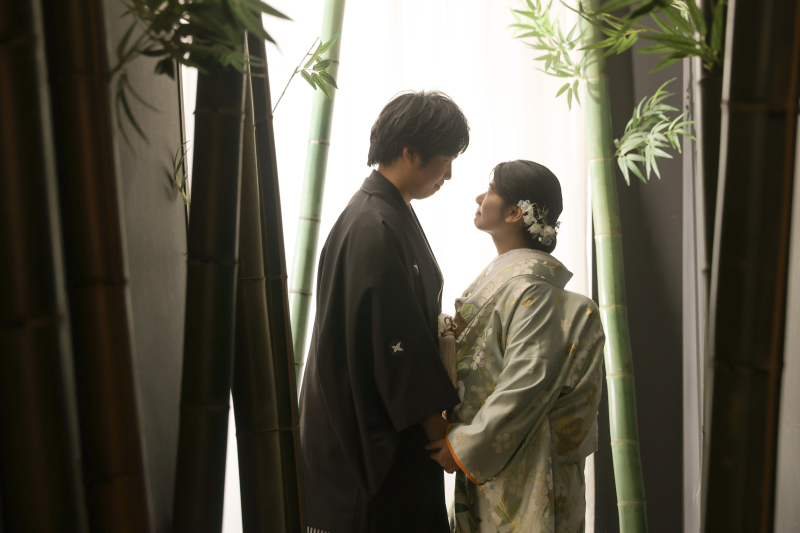 屋内庭園の中には色んな季節のセットがあります♪