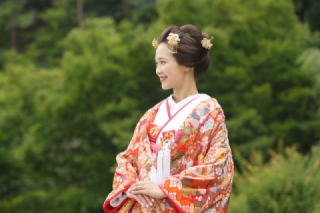 日本髪ヘアセット