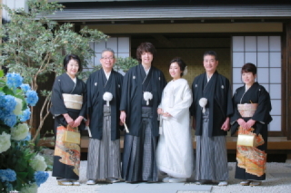 列席者ヘアセット