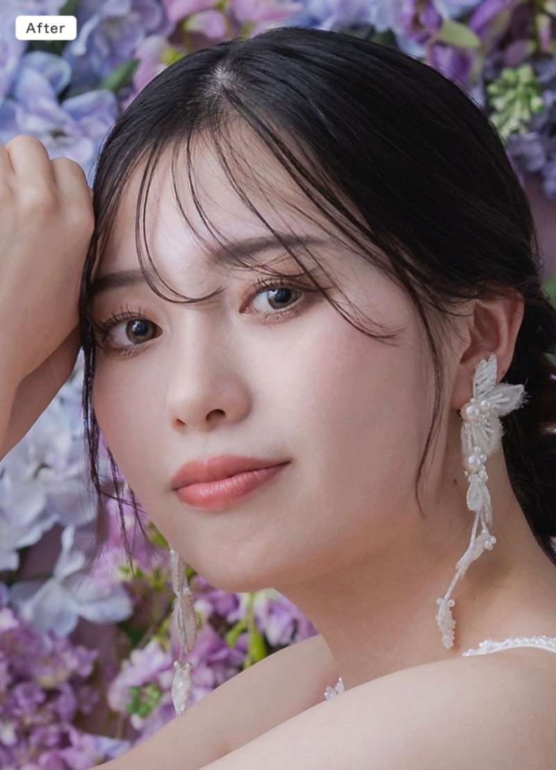 ヘアメイクの技術 写真2 after