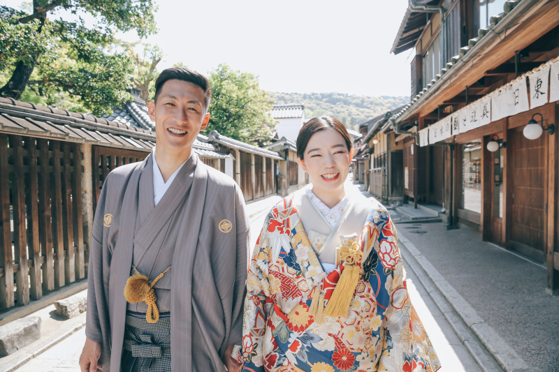 紋服も豊富にご用意しています