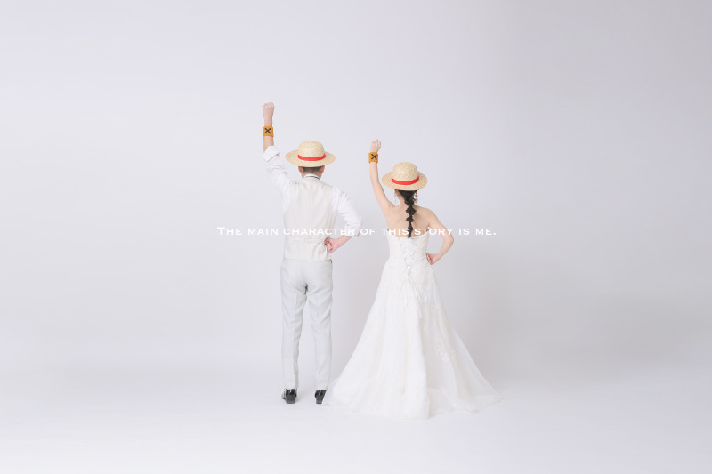 好きなものと一緒に自分たちらしい一枚を!