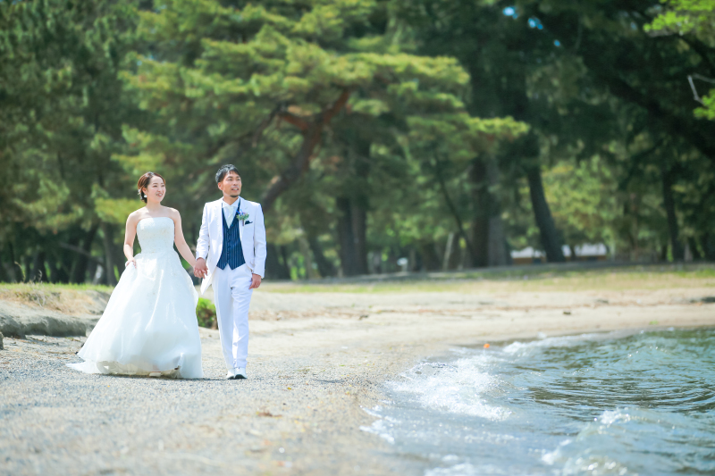 琵琶湖で叶うリゾート気分♪【マイアミ浜ロケーション】◇200カット以上全データ付◇美肌ライブレタッチ付