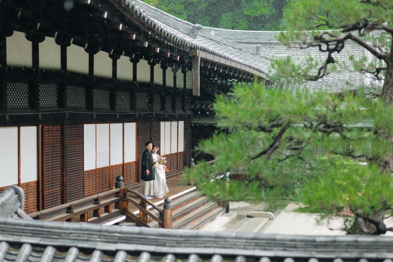 結婚ご祈祷付き！★3月末までの申込みで基本料金半額【金戒光明寺ロケーション】200カット以上全データ美肌小顔レタッチ付き