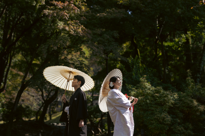 新緑と日本庭園で叶う！【円山公園ロケーション】たっぷり150カット以上データ◇美肌小顔レタッチ付