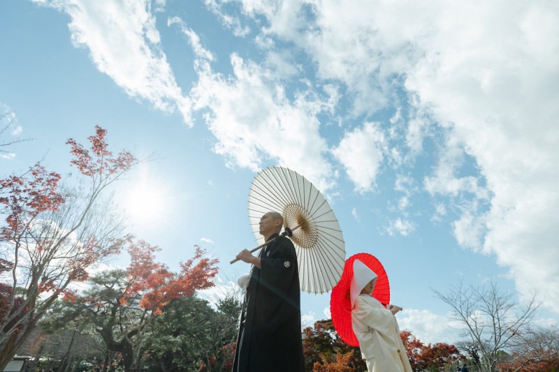 11月15日までの得々プラン◆秋ロケーション撮影【円山公園ロケーション】たっぷり150カット以上データ◇美肌小顔レタッチ付