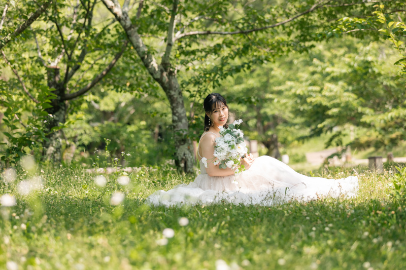 新緑と日本庭園で叶う！【円山公園ロケーション】たっぷり150カット以上データ◇美肌小顔レタッチ付