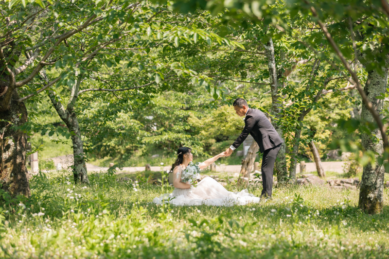 新緑と日本庭園で叶う！【円山公園ロケーション】たっぷり150カット以上データ◇美肌小顔レタッチ付
