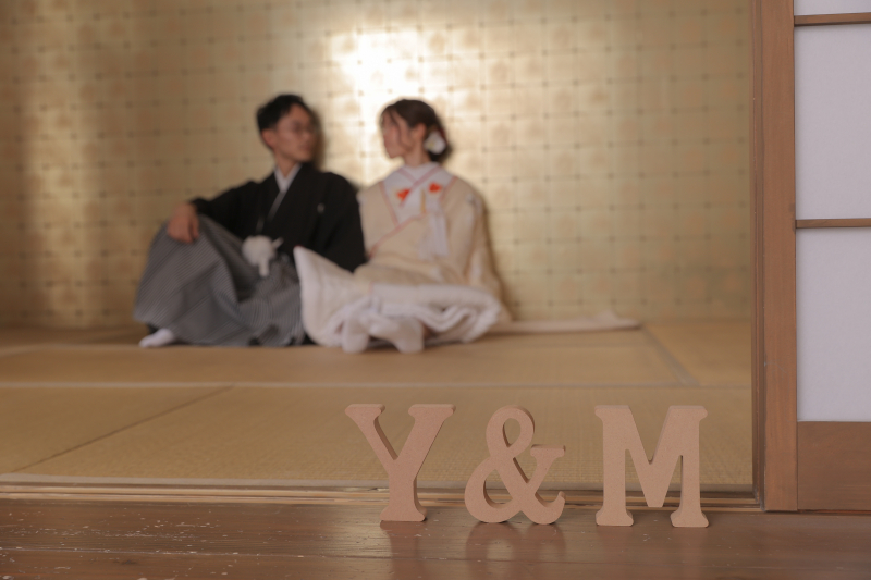 イニシャルのアイテムで