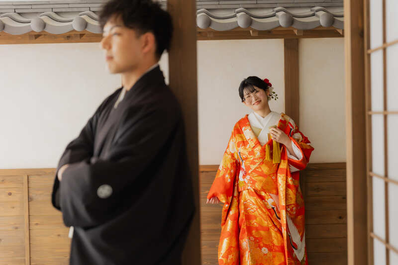 和装撮影スタート