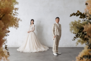 お気に入りのドレスでハウススタジオ