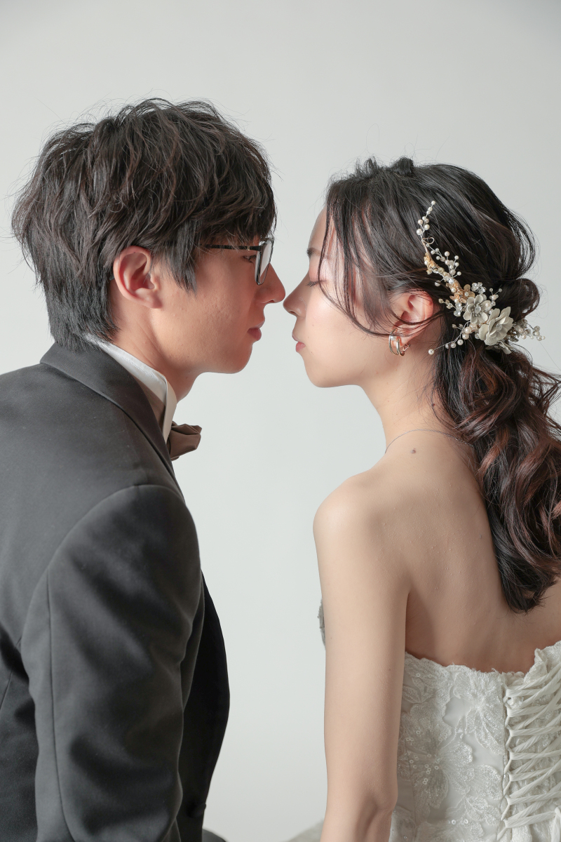 お顔を近づけて・・・