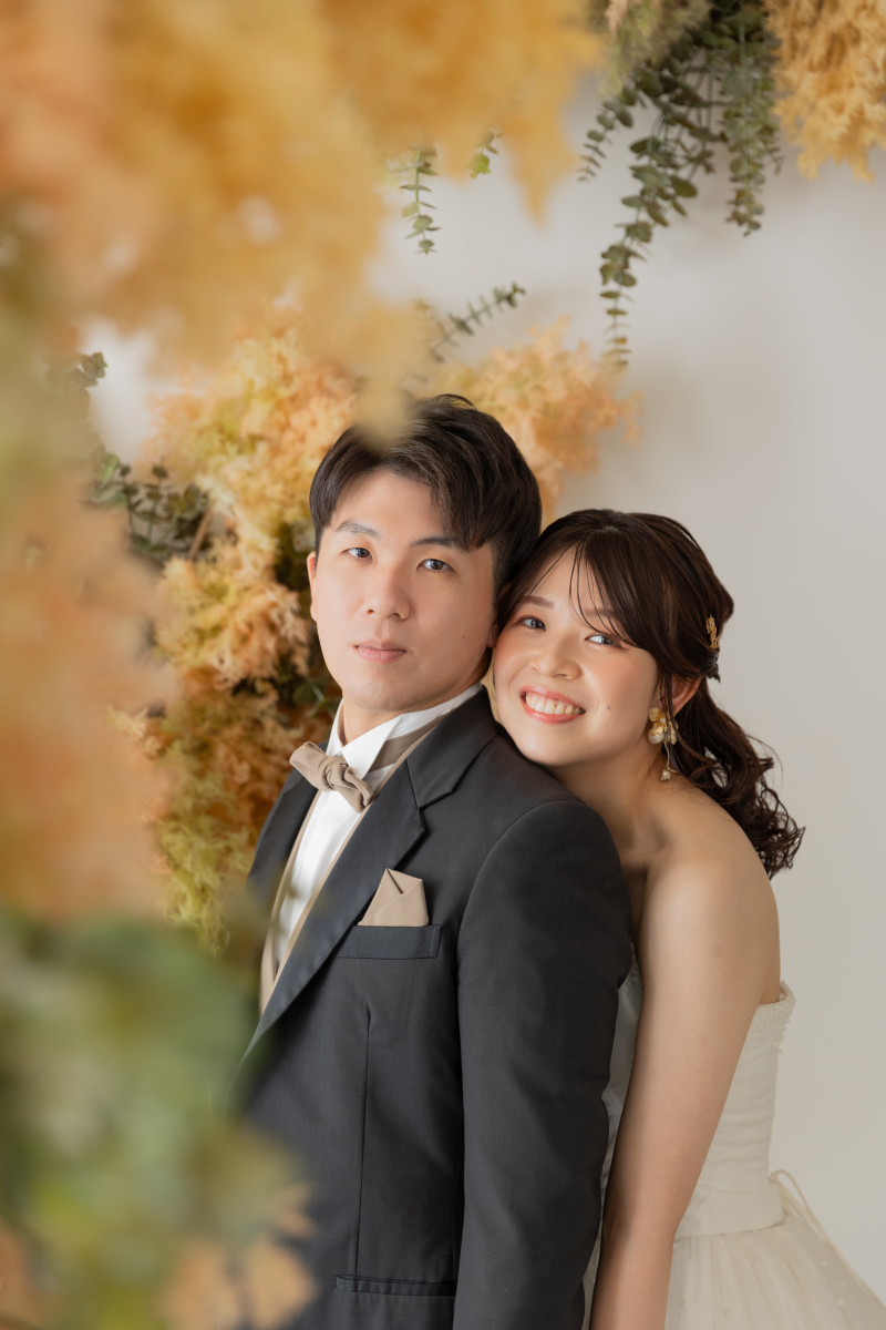 スタジオでナチュラルに