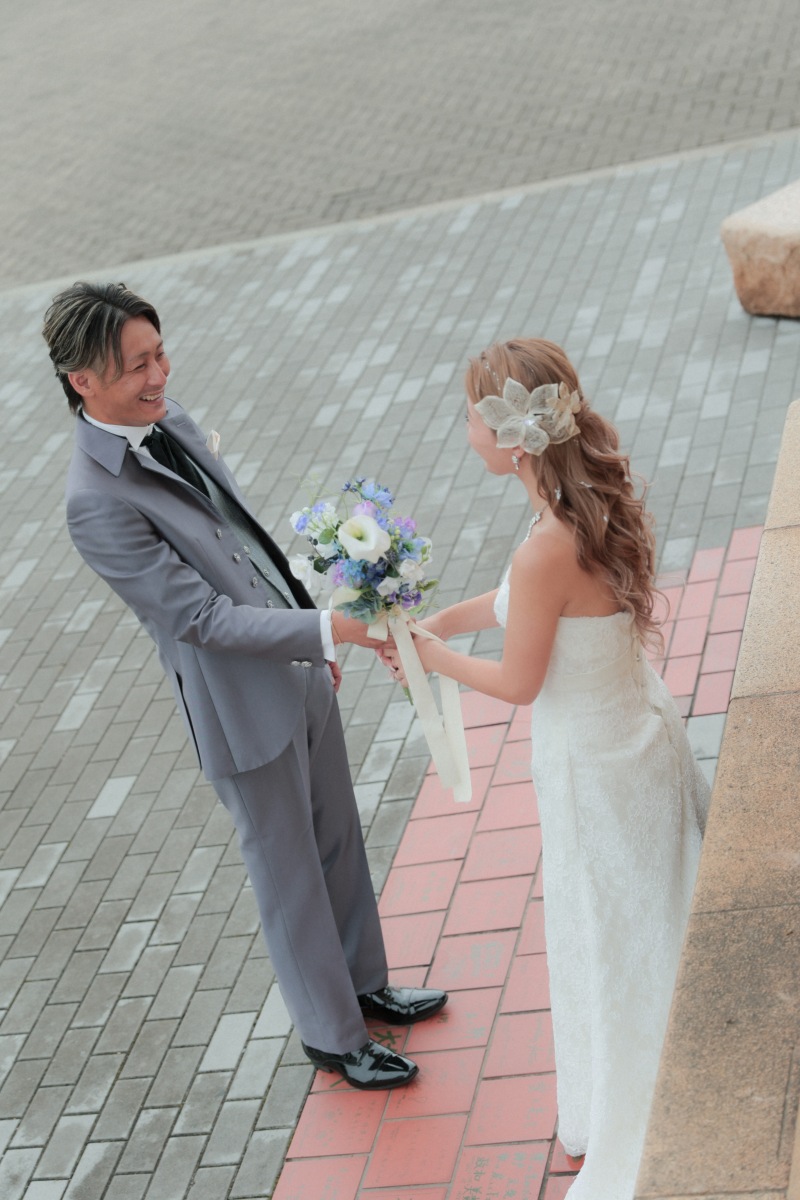 ばっちり笑顔でご対面！