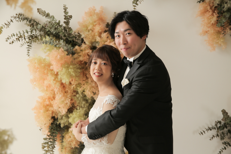 スタジオならではのポーズ