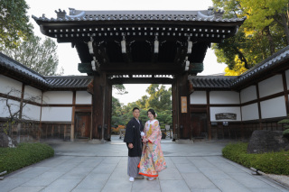相楽園で和装ロケーション！