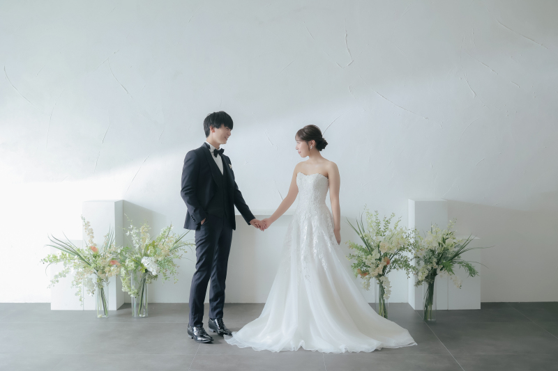 白を基調としたハウススタジオ