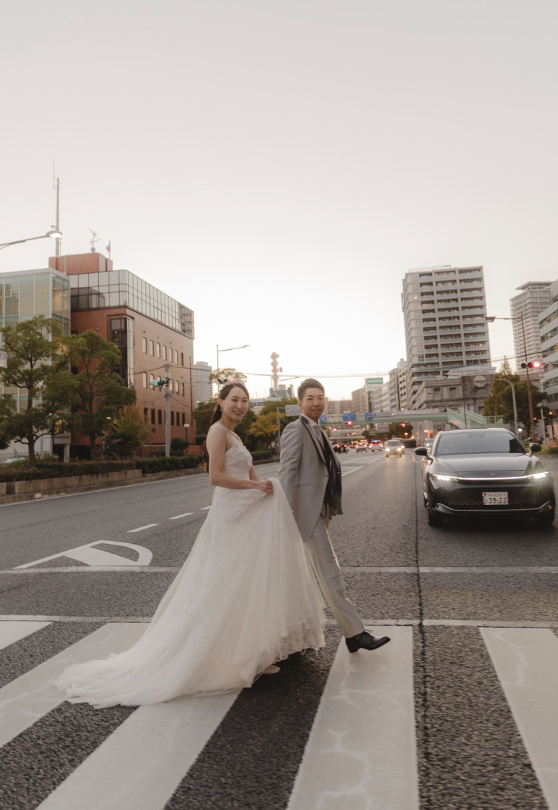 お散歩しながら