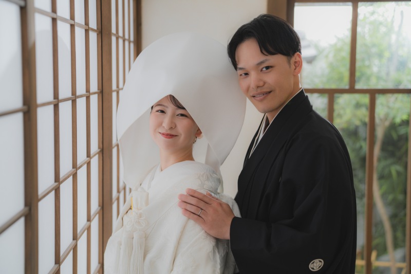 花嫁さまの清らかさや神聖さを象徴