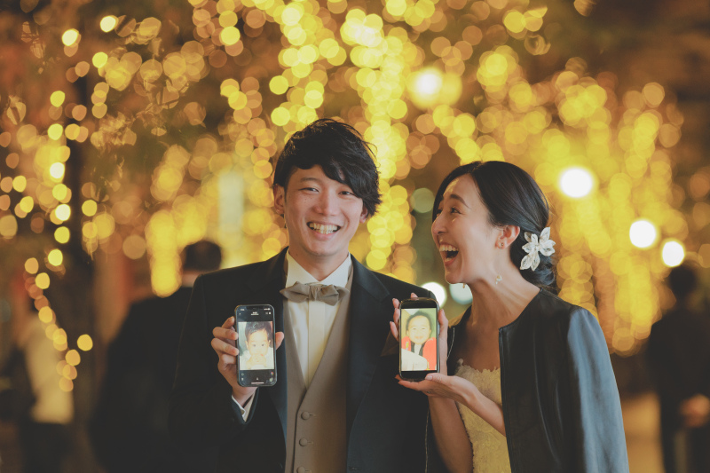 子供の頃のお写真と！