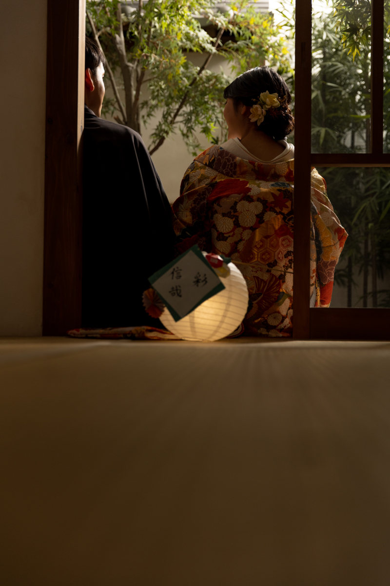 縁側バックショット。