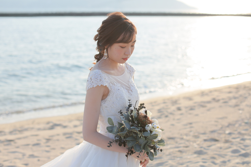 新婦様のソロショット✿