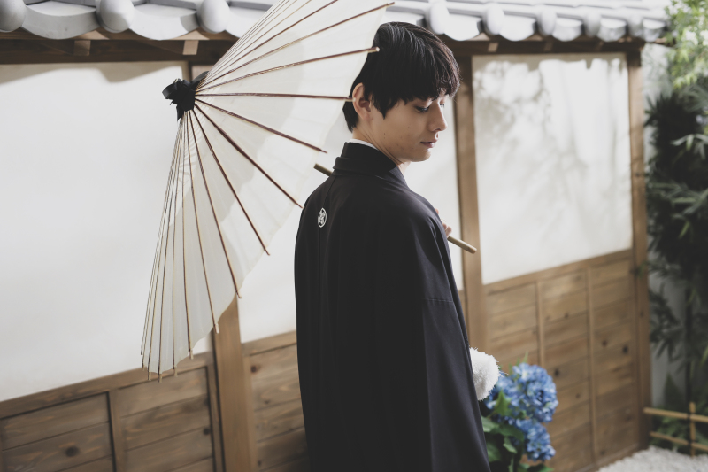 新郎様のソロショット