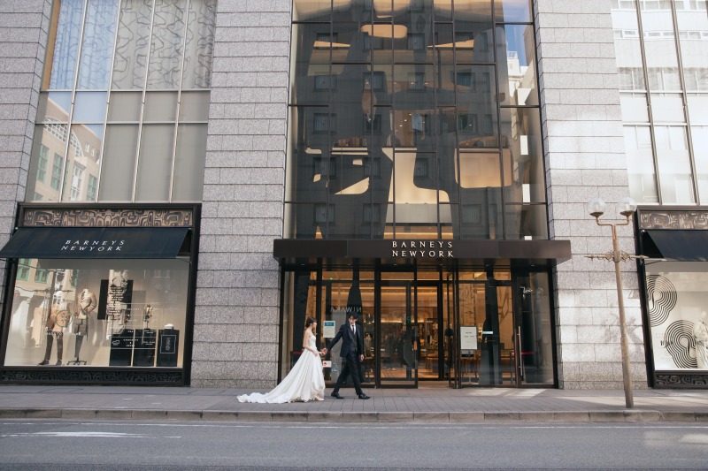 自然なおふたり