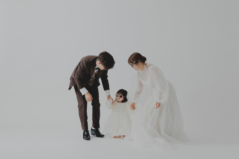 お子様との写真も