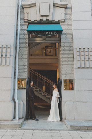 夕方の旧居留地ロケーション