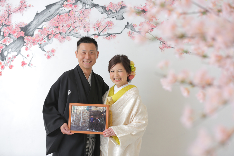 記念写真と一緒に。